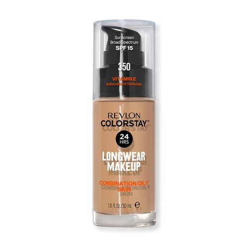 Revlon Colorstay 24H Podkład kryjąco-matujący 350 Rich Tan cera tłusta i mieszana 30ml