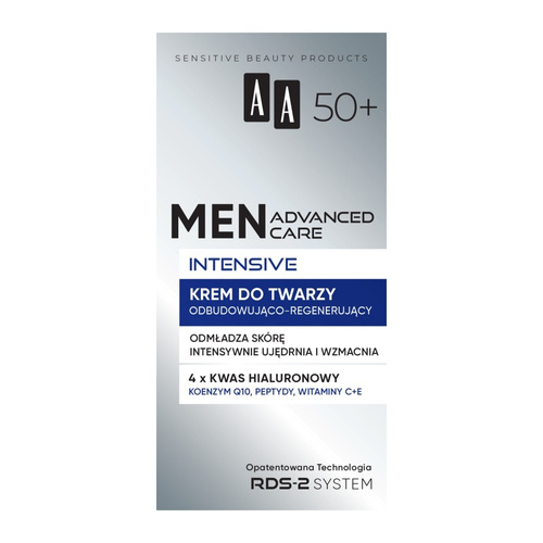AA Men Advanced Care Regenerujący Krem do Twarzy 50+ 50 ml