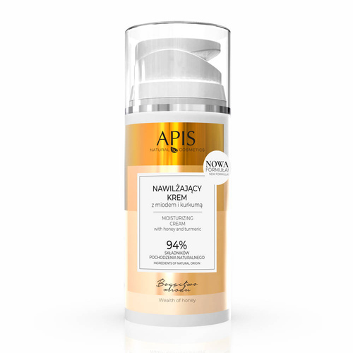 Apis Krem nawilzajacy z miodem i kurkuma 100ml