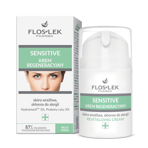 FLOSLEK Krem regeneracyjny do skóry wrażliwej i skłonnej do alergii 50 ml