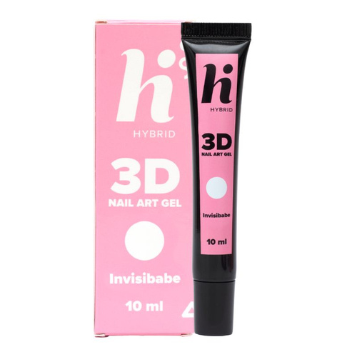 HI HYBRID Żel do zdobień 3D Invisibabe 10 ml