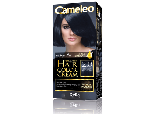 Delia Cosmetics Cameleo HCC Farba permanentna Omega+ nr 2.0Blue Black