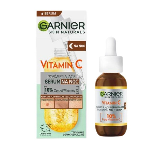 Garnier Vitamin C Rozświetlające Serum na noc 30ml