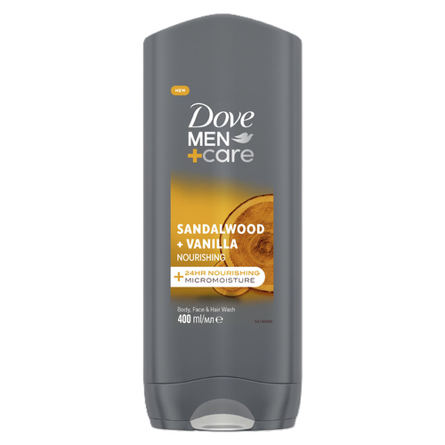 Dove Men Care Żel pod Prysznic Sandalwood & Vanilla 400 ml