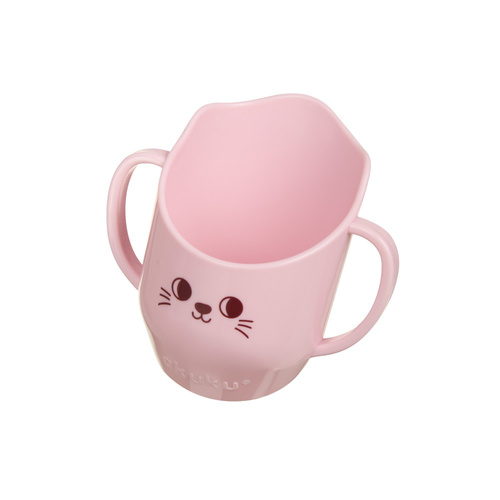 AKUKU Różowy Kubek do Nauki Picia 150ml