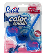 Brait Kostka toaletowa 2-fazowa Color Splash do WC Sweet Flowers  45g