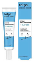 Tołpa Clinical Boost Kwas hialuronowy + Olej CBD Krem nawilżający do twarzy 40 ml