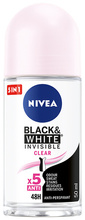 Nivea Invisible Clear Deo Roll-on damski 50ml