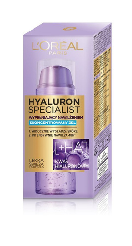 Loreal Hyaluron Specjalist Skoncentrowany Żel wypełniający nawilżeniem  50ml