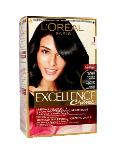 Loreal Excellence Creme Krem koloryzujący 1 Czerń
