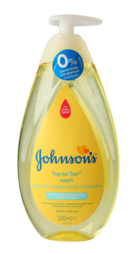 Johnson's Baby Top-To-Toe Płyn do mycia ciała i włosów dla dzieci  500ml
