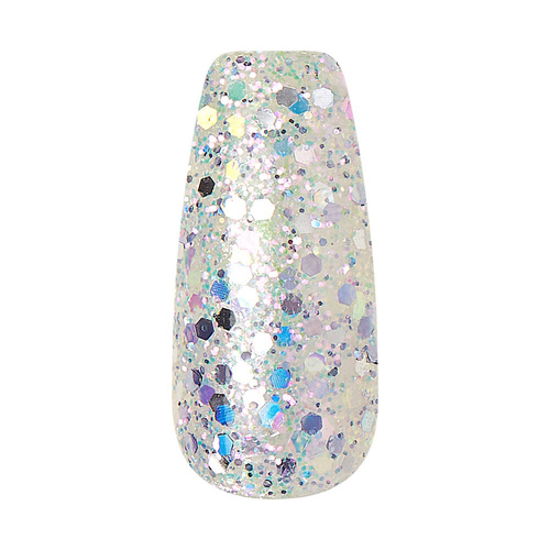 KISS Sztuczne Paznokcie Gel Fantasy - Rainbow Rin (rozmiar L) 1op.(28szt)
