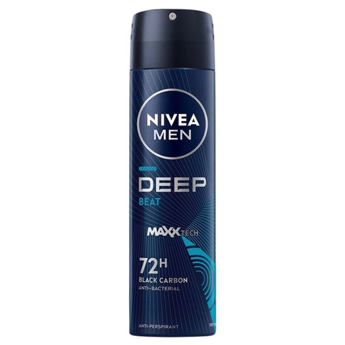 NIVEA Men Deep Beat Antyperspirant w sprayu 150 ml dla mężczyzn