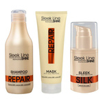Stapiz Sleek Line Repair Zestaw pielęgnacyjny do włosów