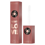 Eveline VinyLove Długotrwała pomadka płynna z efektem winylowym 4 Peachy 4 ml