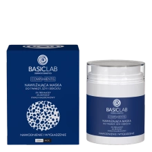Basiclab nawilżająca maska do twarzy, szyi i dekoltu 50ml