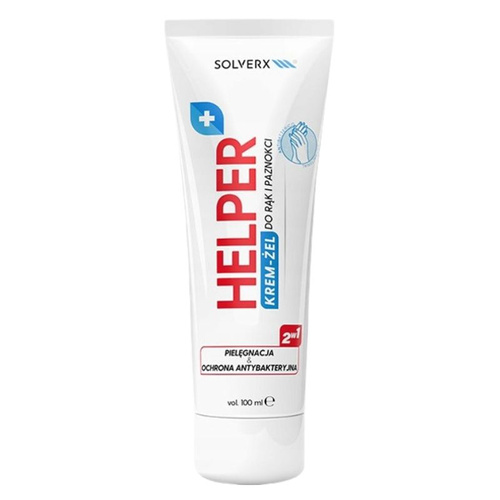 SOLVERX Helper Krem-żel 2w1 do rąk i paznokci 100ml