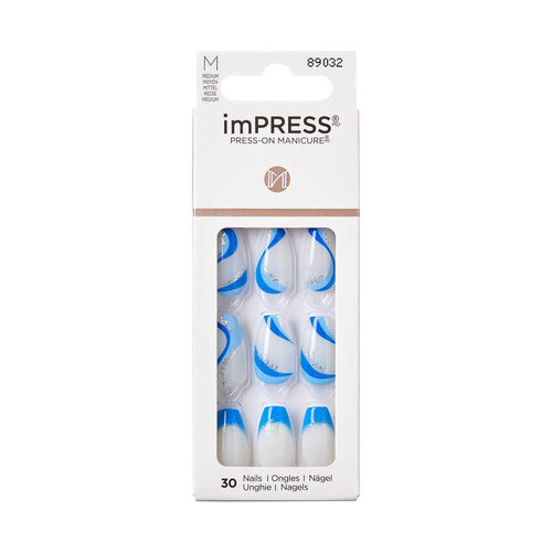 KISS Sztuczne Paznokcie samoprzylepne imPress - Mesmerize 