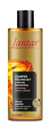 FARMONA Jantar Szampon peelingujący z esencją bursztynową - do każdego rodzaju włosów 300ml