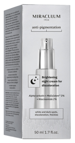 MIRACULUM Anti-Pigmentation Krem rozjaśniający przebarwienia 50 ml