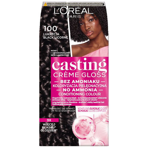 L'Oréal Casting Créme Gloss Krem koloryzujący 100 Lukrecja