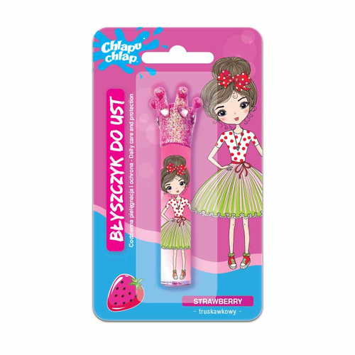 CHLAPU CHLAP Błyszczyk do ust - truskawka