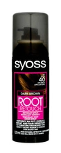Syoss Root Retoucher Spray maskujący odrosty -  Ciemny Brąz  120ml