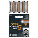 Bic Hybrid Flex 5 Wkłady do maszynki blister 4 szt.