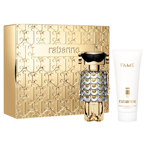 Paco Rabanne Fame zestaw woda perfumowana spray 50ml + balsam do ciała 75ml