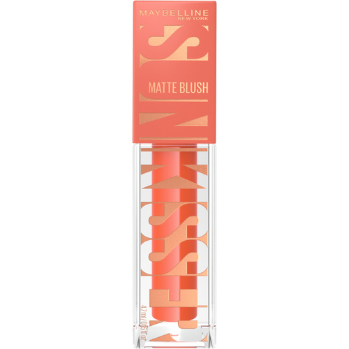 MAYBELLINE Sunkisser Hazy Matte Róż do policzków w płynie 34 Peachy Quench 4,7 ml
