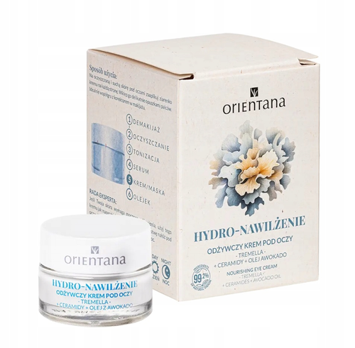 Orientana White Hydro-Nawilżający Krem Pod Oczy z Ceramidami 15ml