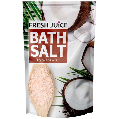 Fresh Juice Sól do kąpieli Coconut & Orchid 500 ml