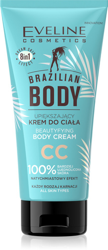 EVELINE Krem CC Upiększający do Ciała 140 ml - Brazilian Body