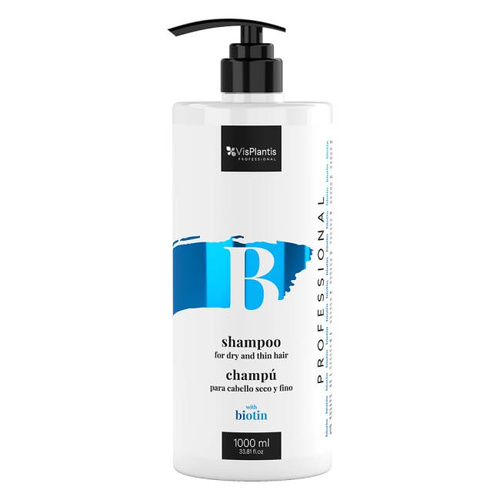 Vis Plantis Professional Szampon do włosów suchych i cienkich z Biotyną  1000ml