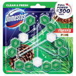 Domestos Pine TRIO Kostka WC Power 5 koszyk 3 x 55g