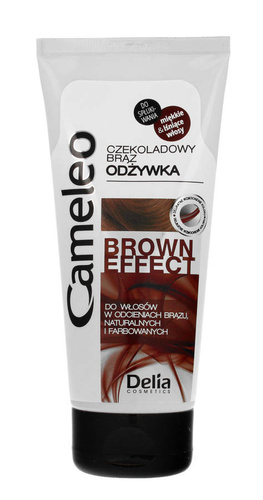 Delia Cosmetics Cameleo Brown Effect Odżywka do włosów brązowa  200ml