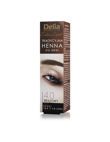 Delia Cosmetics Henna do brwi 1.1 Grafitowa
