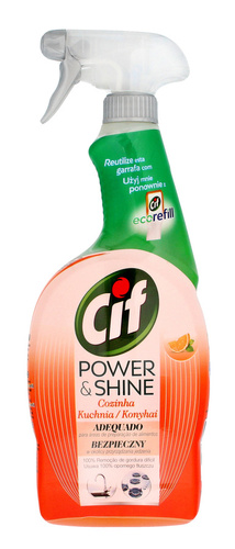 Cif Power & Shine Spray przeciw tłuszczowi 750 ml