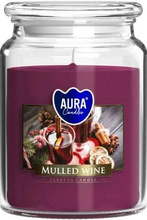 Aura Świeca zapachowa - Grzane Wino 195g