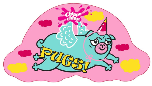 Chlapu Chlap Musująca Pastylka do Kąpieli Malinowa