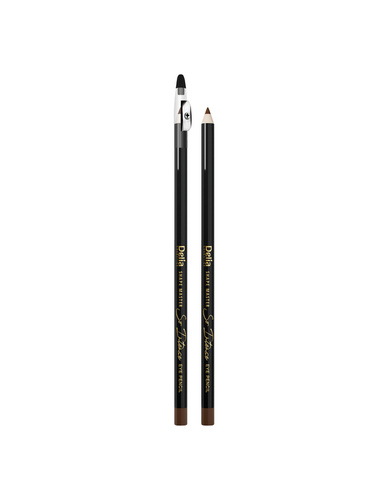 Delia Cosmetics Shape Master Kredka do oczu So Intense z temperówką - brązowa