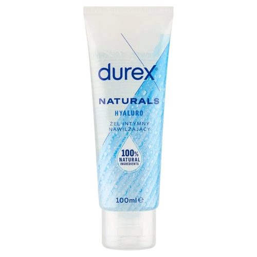 DUREX Naturals Nawilżający Żel Intymny z Kwasem Hialuronowym 100 ml