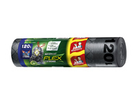 Sarantis Jan Niezbędny Worki na śmieci Magnum z taśmą 120L -8szt