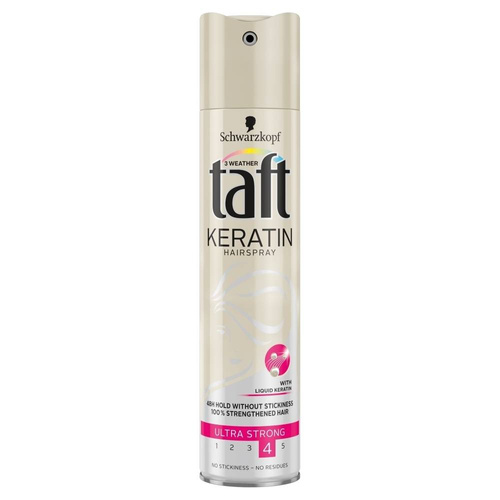 Schwarzkopf Taft Keratin Complete Lakier do włosów ultra mocny 250ml