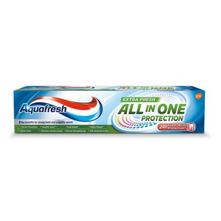 AQUAFRESH Pasta do zębów ALL IN ONE PROTECT WHITE 100 ml