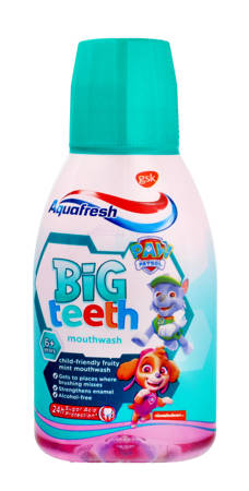Aquafresh Płyn do płukania jamy ustnej dla dzieci My Big Teeth 6+ 300ml