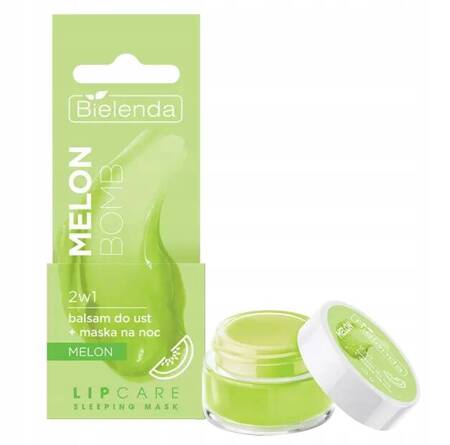 BIELENDA Lip Care Balsam do ust + Maska na noc 2w1 Melon Bomb 10g