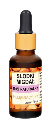 BIOMIKA 100% Naturalny Olejek ze Słodkich Migdałów - pielęgnujący 30ml