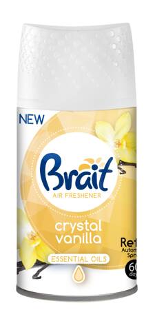 BRAIT Odświeżacz powietrza zapas automat Crystal Vanilia 250 ml