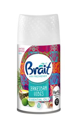 BRAIT Odświeżacz powietrza zapas automat Zanzibar Vibes 250 ml